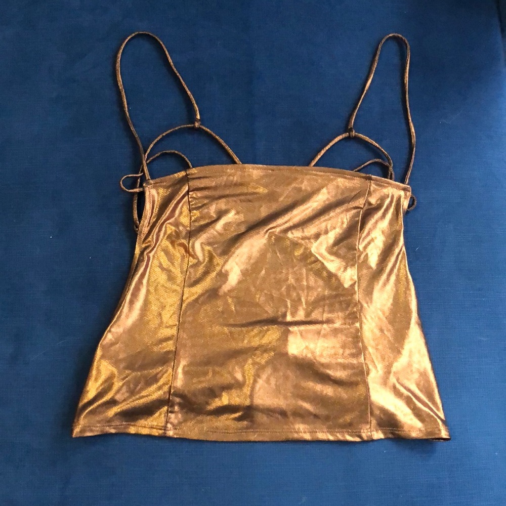 FREE PEOPLE STRAPPY BACK TUBE TOP